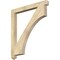 Ekena Millwork Westlake Arts & Crafts Rough Sawn Bracket, Douglas Fir, 4"W x 44"D x 48"H BKT04X44X48WTL03RDF - alternate 1